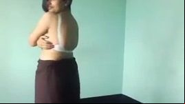 Indian Ex Girlfriend Does A Striptease